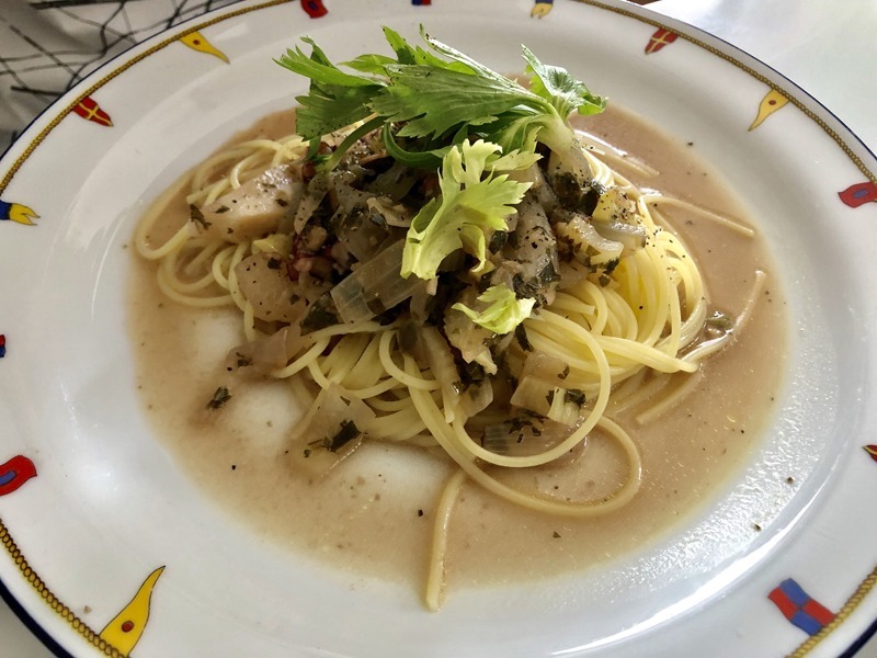 with pasta